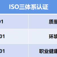 北京ISO三体系认证ISO9001质量管理体系认证办理